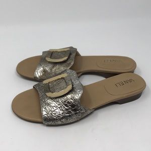vaneli gold sandals